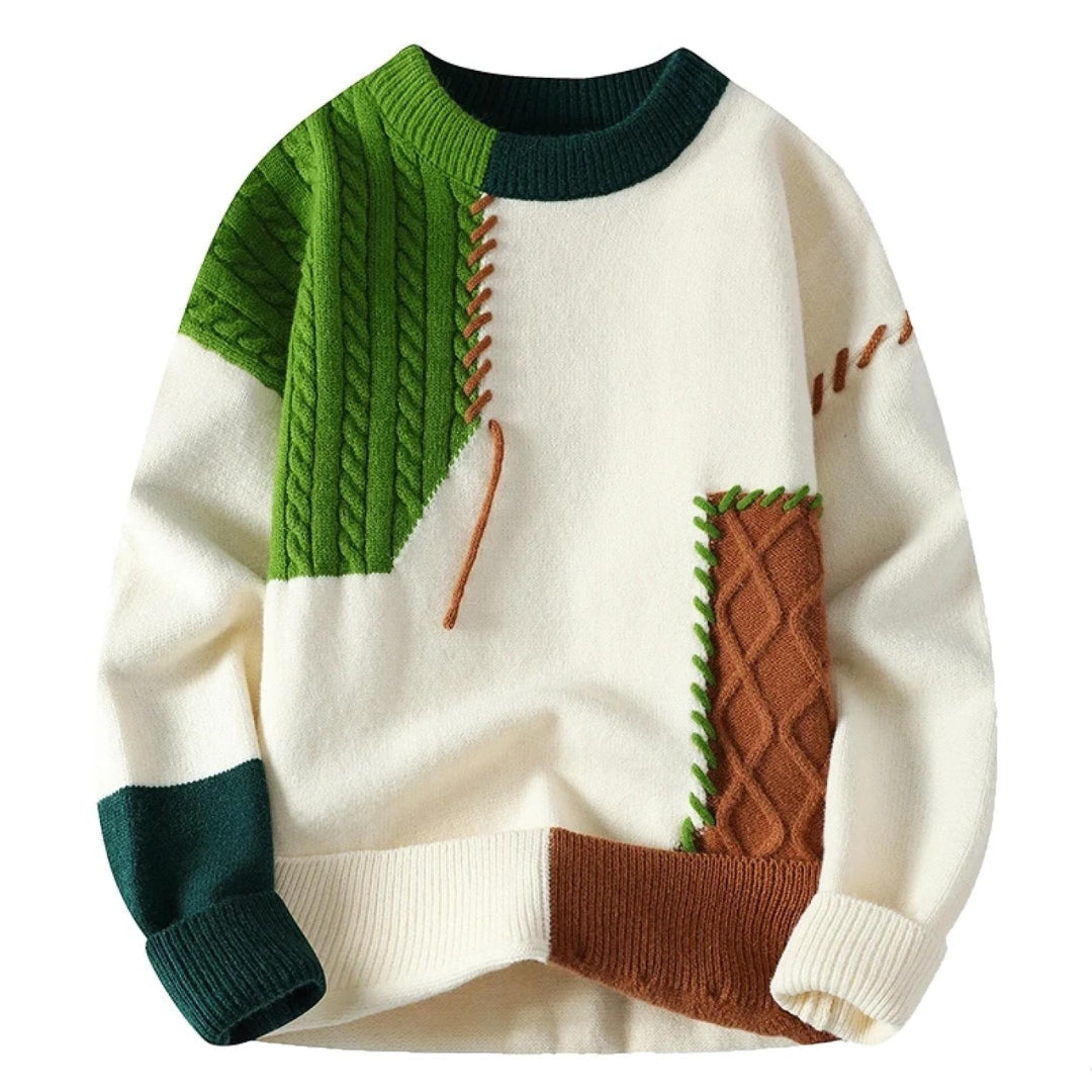 Mateo® | Patchwork Sweater