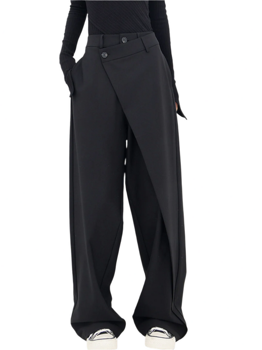Noelle® | Asymmetric Baggy Pants