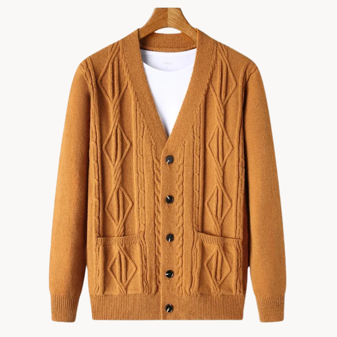 Elijah® | Classic Knit Cardigan