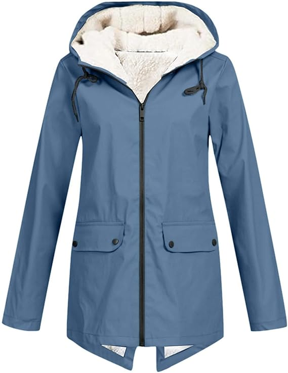 Thalia® | Cozy Zip-Up Coat