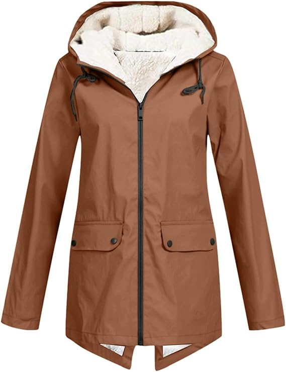 Thalia® | Cozy Zip-Up Coat