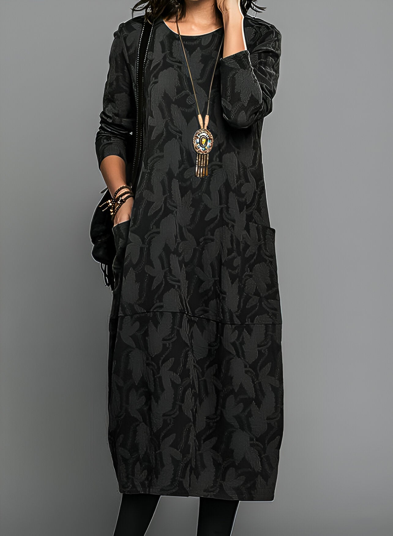 Elena® | Elegant Winter Dress