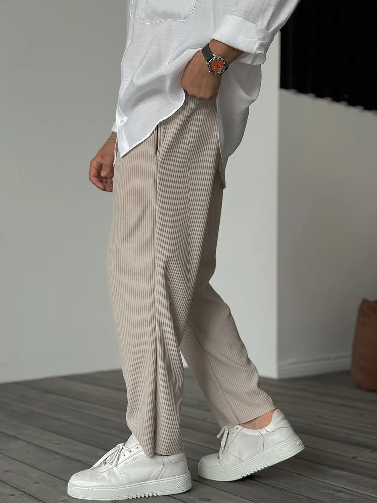 Merrick® | Luxe Ribbed Trousers