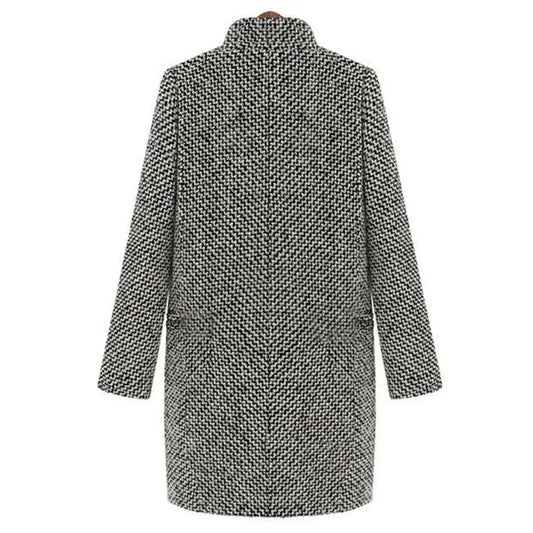 Adeline® | Textured Wool Coat