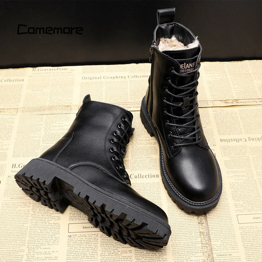 Amara® | Warm Leather Winter Boots