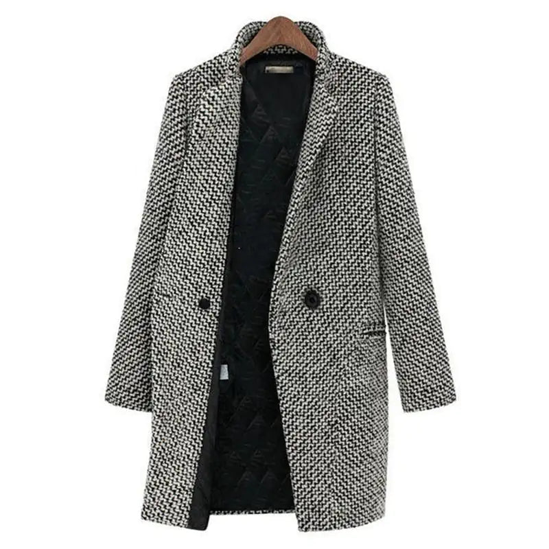 Adeline® | Textured Wool Coat