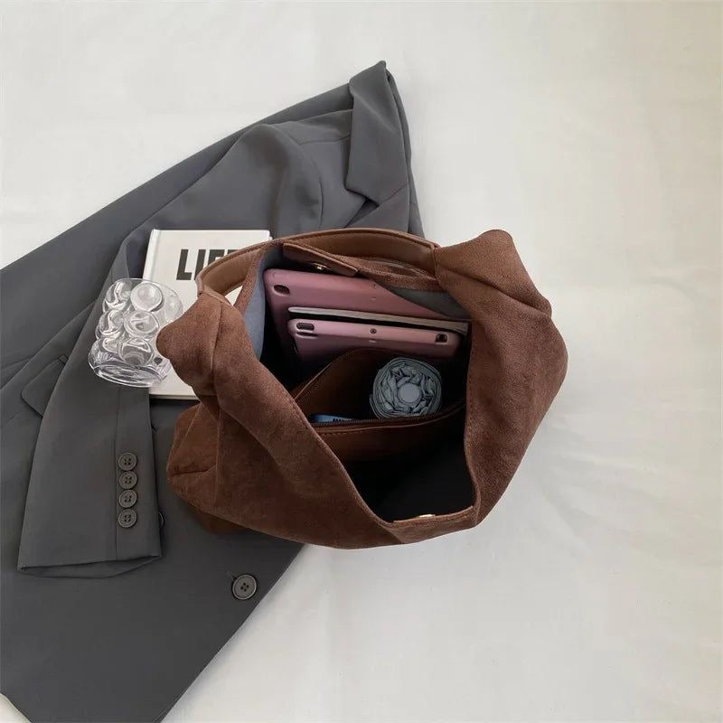 Isabelle® | Suede Tote Bag