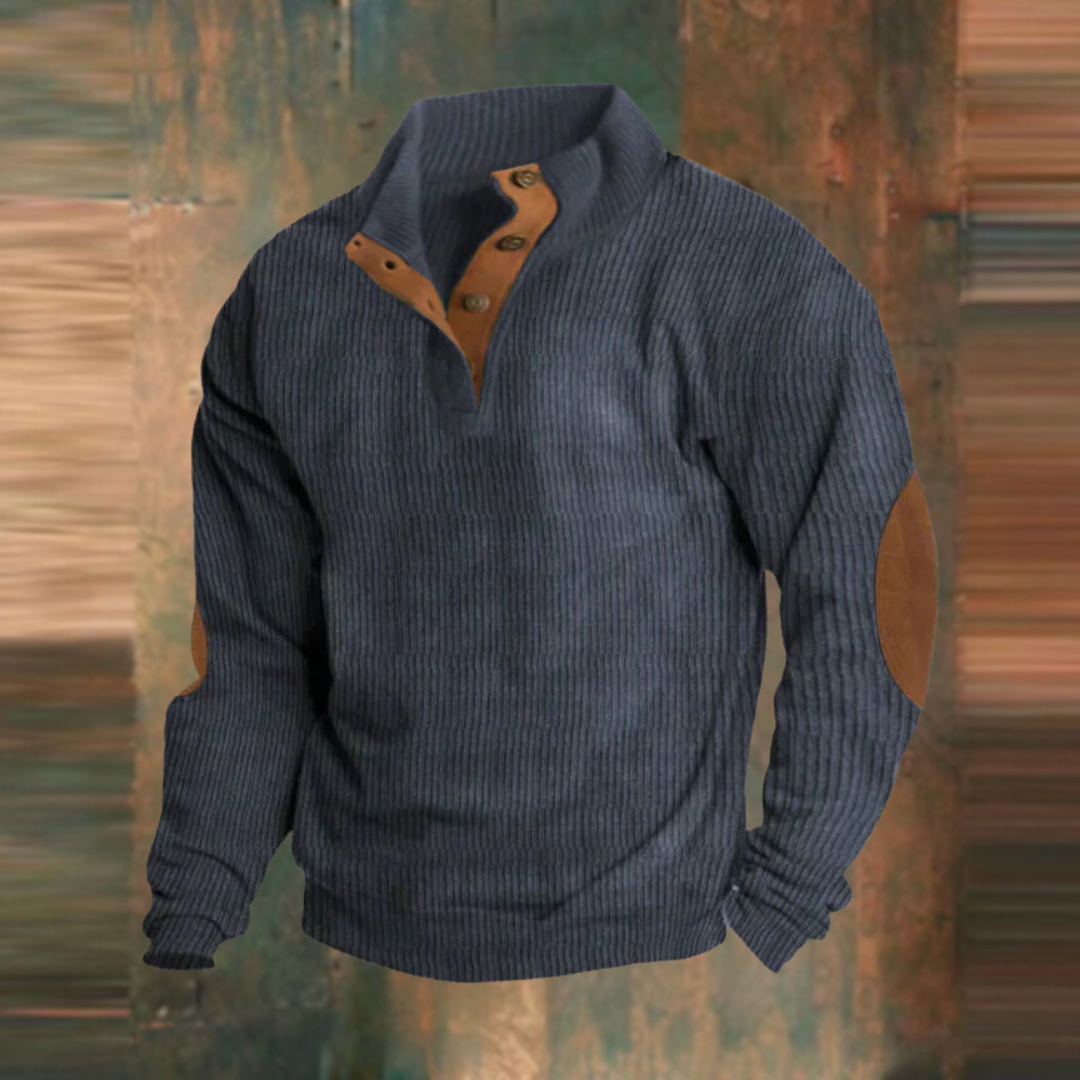 James® | Quarter button sweater