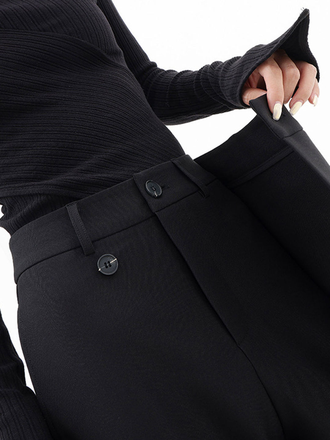 Noelle® | Asymmetric Baggy Pants