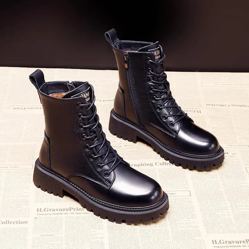 Amara® | Warm Leather Winter Boots