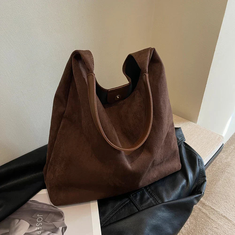 Isabelle® | Suede Tote Bag