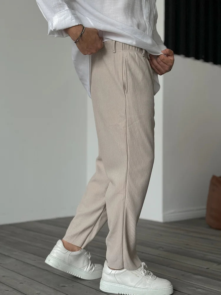 Merrick® | Luxe Ribbed Trousers