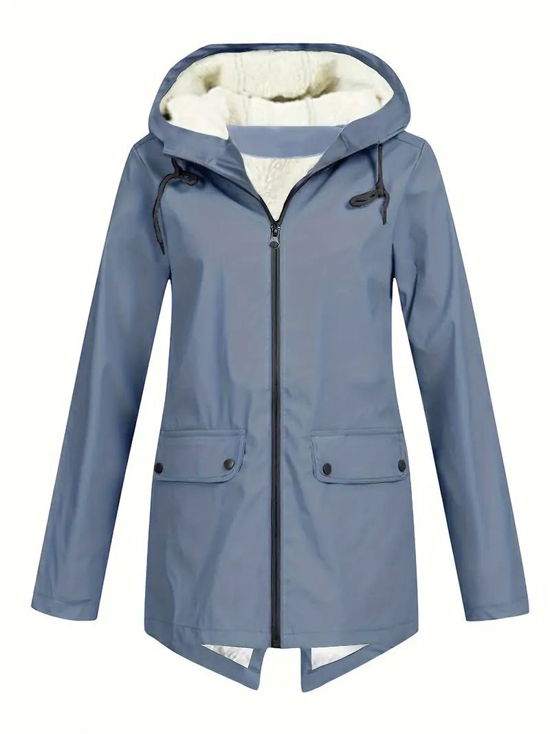 Thalia® | Cozy Zip-Up Coat