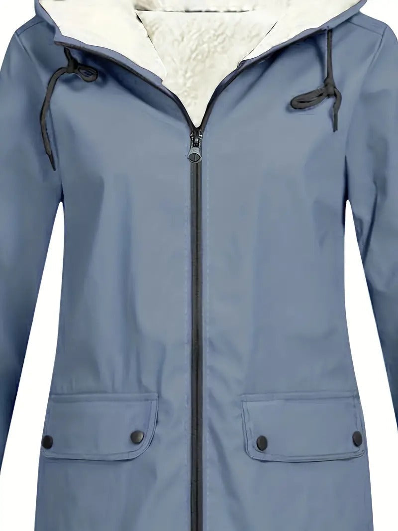 Thalia® | Cozy Zip-Up Coat