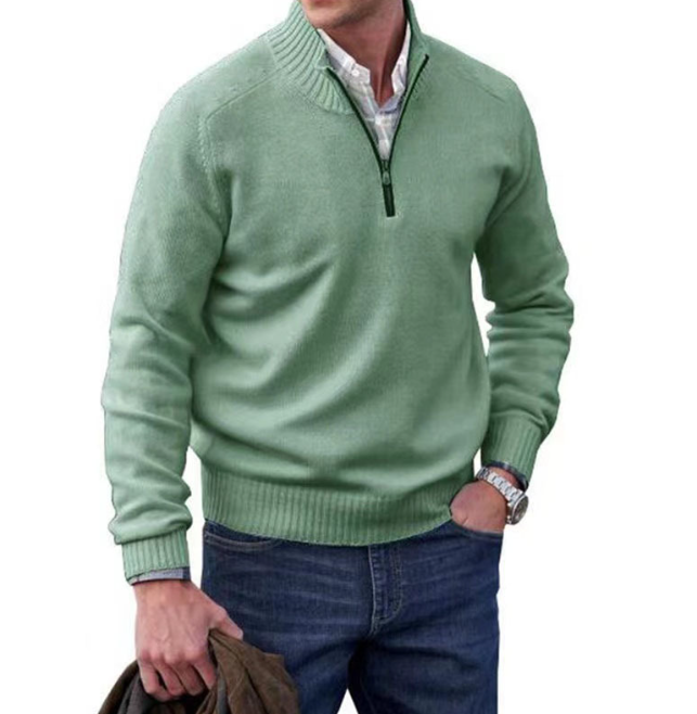 William® |  Quarter Zip Sweater