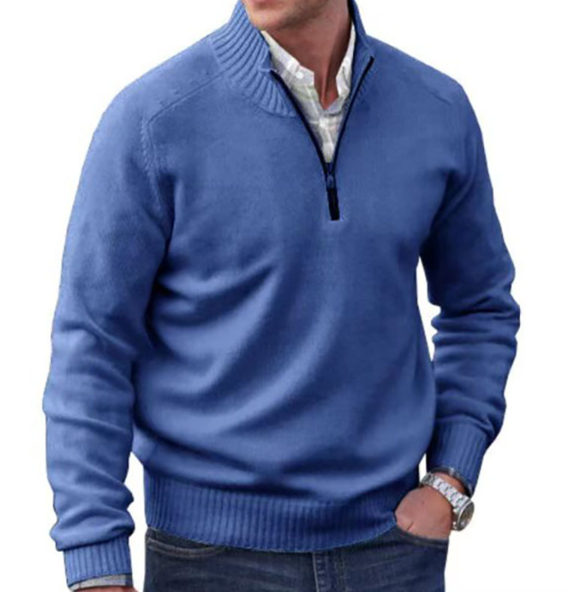 William® |  Quarter Zip Sweater
