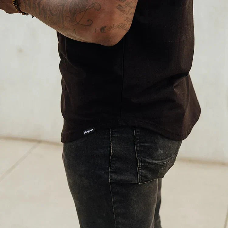 Lux® I Elastic Slim Fit T-Shirt