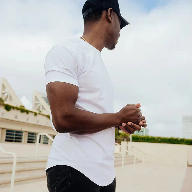 Lux® I Elastic Slim Fit T-Shirt