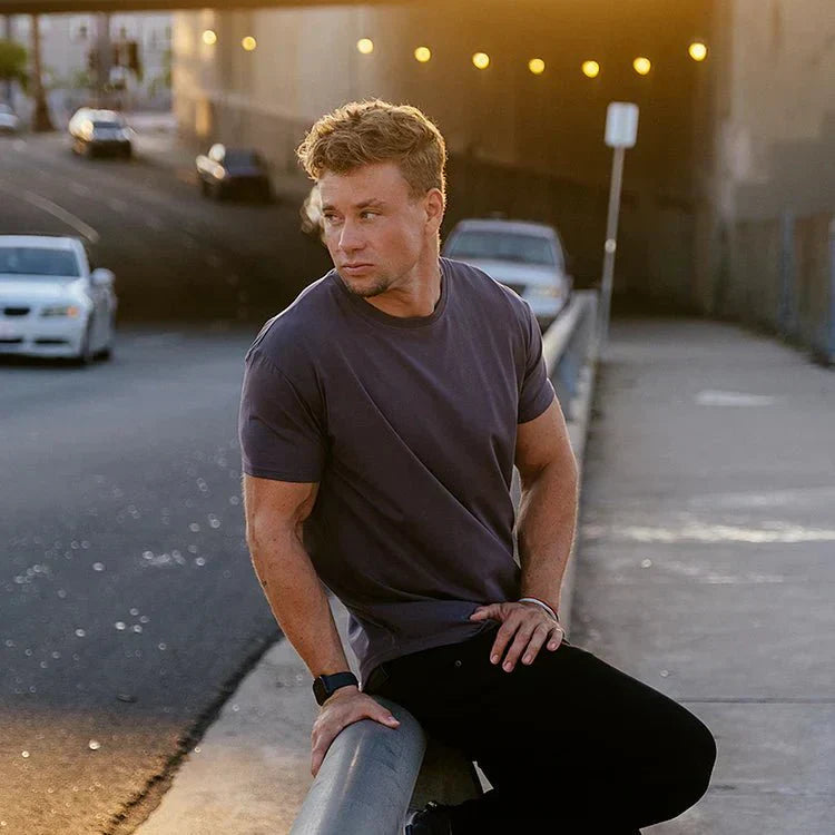 Lux® I Elastic Slim Fit T-Shirt