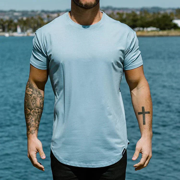 Lux® I Elastic Slim Fit T-Shirt