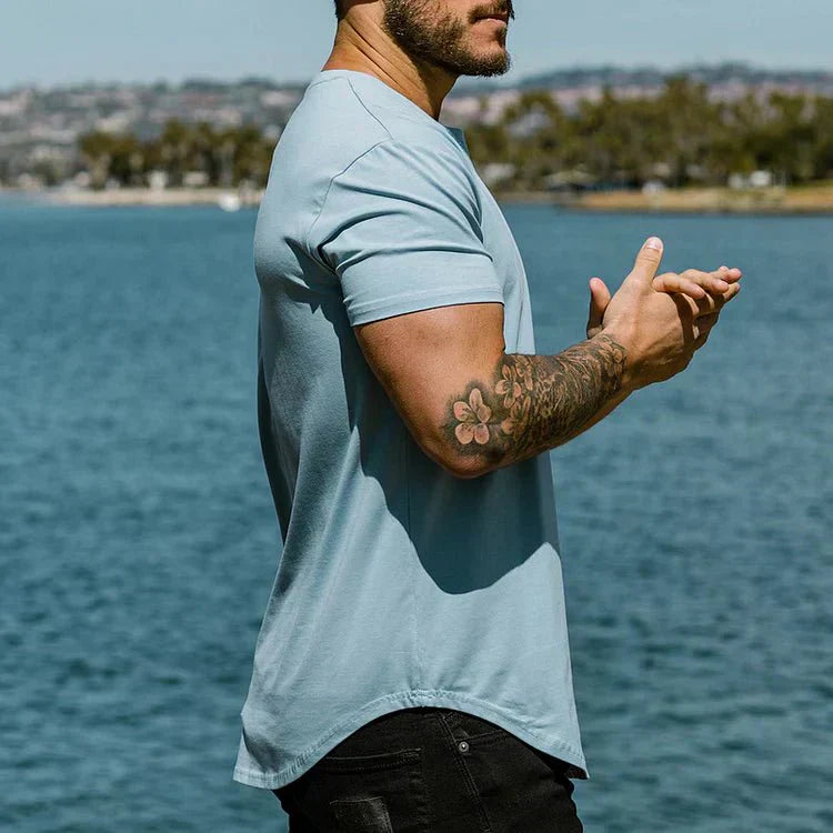 Lux® I Elastic Slim Fit T-Shirt