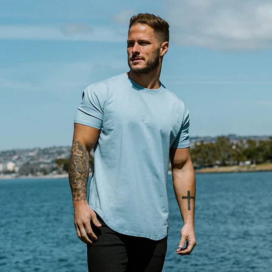 Lux® I Elastic Slim Fit T-Shirt