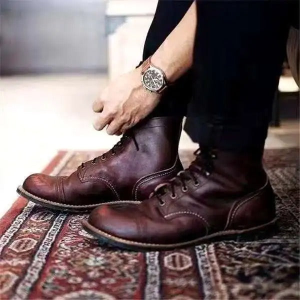 Luke® | Vintage lace-up boots