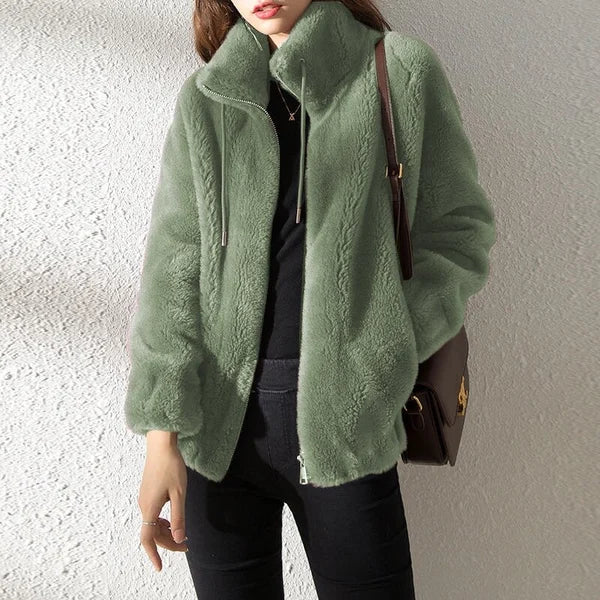 lena's® I Double-faced Fleece Jacket