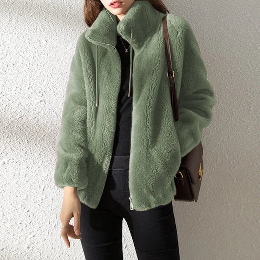 lena's® I Double-faced Fleece Jacket