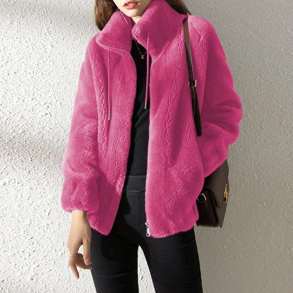 lena's® I Double-faced Fleece Jacket