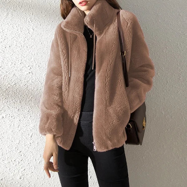 lena's® I Double-faced Fleece Jacket