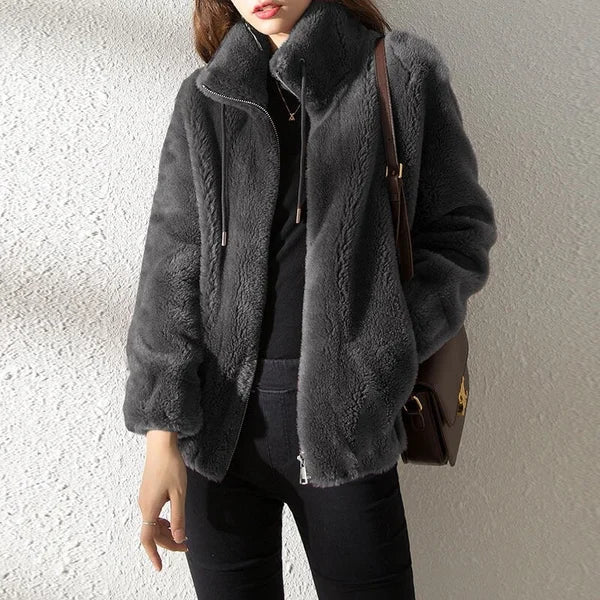 lena's® I Double-faced Fleece Jacket