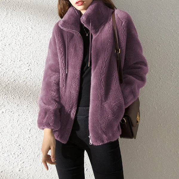 lena's® I Double-faced Fleece Jacket