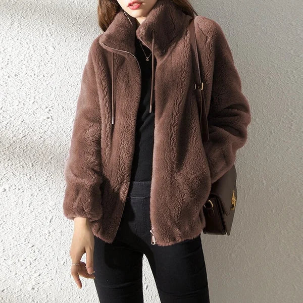 lena's® I Double-faced Fleece Jacket