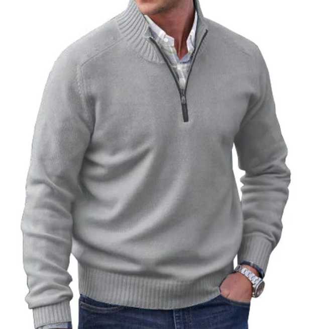 William® |  Quarter Zip Sweater